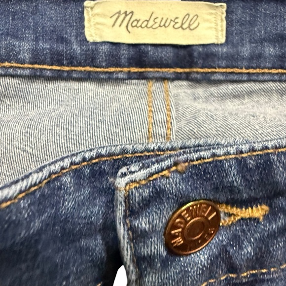 Madewell Curvy High-Rise Skinny Denim Jeans Sz34 Stretch/ Comfy - Picture 10 of 16